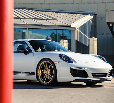 Фото дисков Vossen S17-06 на Porsche 911 VII