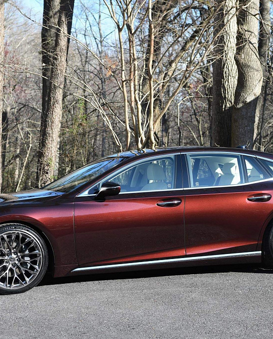Фото дисков P200 Глянцевый тонированный лак на  Lexus LS V