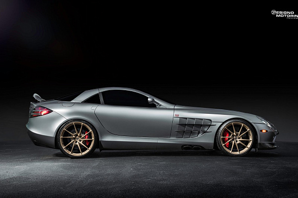 Фото дисков Anrky AN13 Сатиновая шампань на Mercedes-Benz SLR McLaren