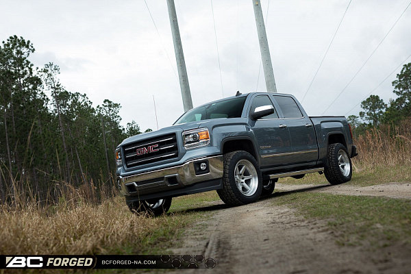 Фото дисков BC Forged LE61 // MLE61 Глянцевый лак на GMC Sierra III