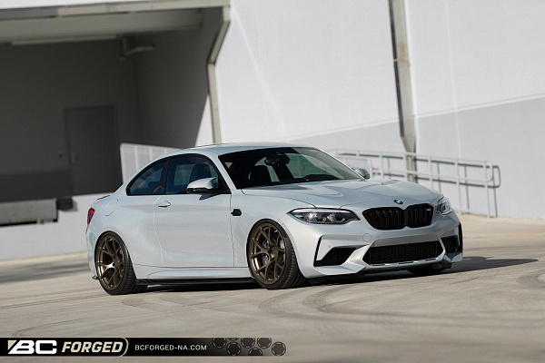 Фото дисков BC Forged RS41 Сатиновая бронза на BMW 2/M2 (F22/F87)