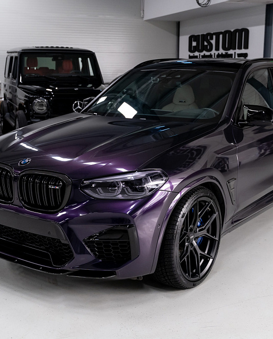 Фото дисков HF-5 Черный сатин на BMW X3/X3 M (G01/F97)