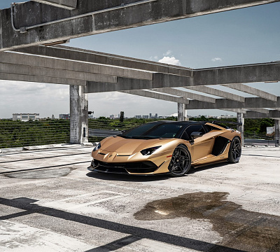 Фото дисков Anrky S3-X3 на Lamborghini Aventador