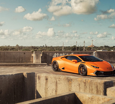 Фото дисков Anrky AN13 на Lamborghini Huracan