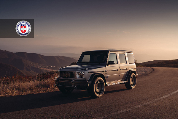 Фото дисков HRE 544 Черный сатин на Mercedes-Benz G-Class III