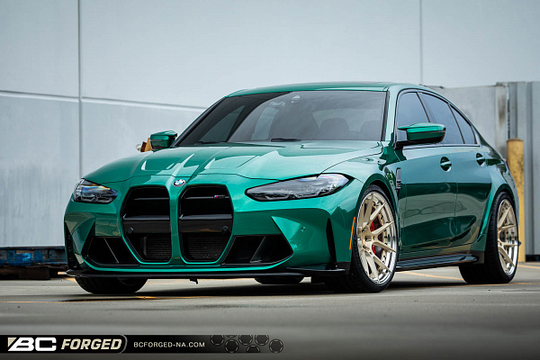 Фото дисков BC Forged HCA165 Сатиновая шампань на BMW 3/M3 (G2x/G80)
