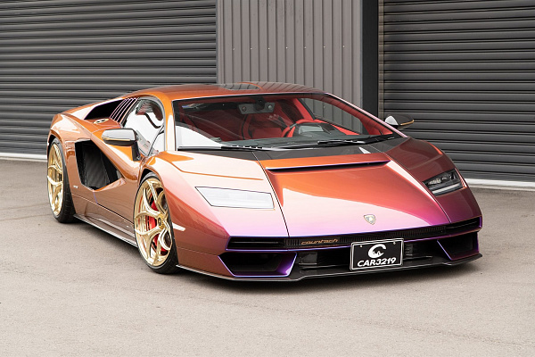 Фото дисков Anrky S2-X0 Глянцевое золото на Lamborghini Countach