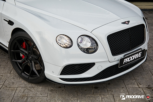 Фото дисков Vossen EVO-3 Черный сатин на Bentley Continental GT II