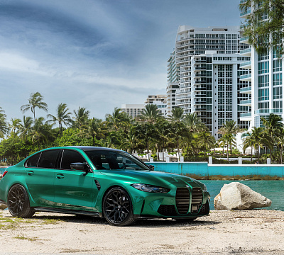 Фото дисков Vossen HF-2 на BMW 3/M3 (G2x/G80)