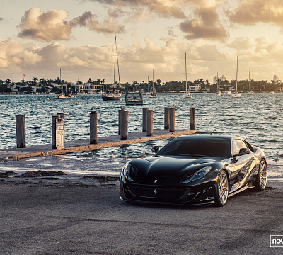 Фото дисков NOVITEC NF11 на Ferrari 812