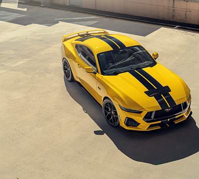 Фото дисков Vossen HF-5 на Ford Mustang VII