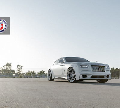 Фото дисков HRE S209H на Rolls-Royce Wraith