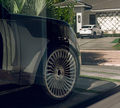 Фото дисков Vossen UV-5 на Land Rover Range Rover V