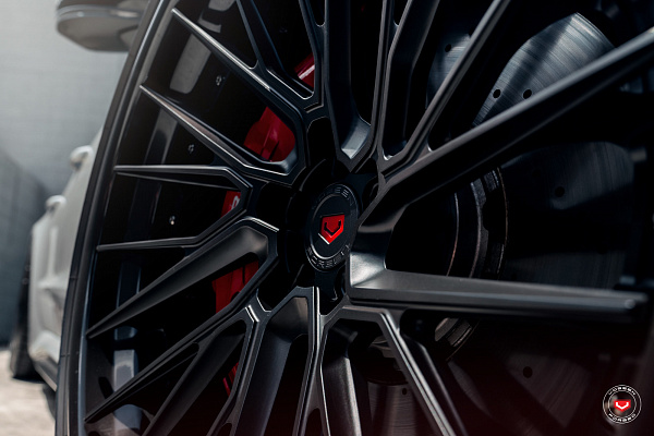 Фото дисков Vossen EVO-6T (3-Piece) Черный сатин на Audi A/RS 7 (4K)
