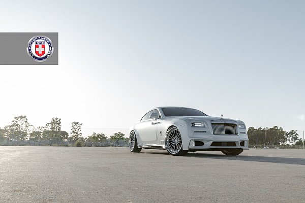 Фото дисков HRE S209H Полированный лак на Rolls-Royce Wraith