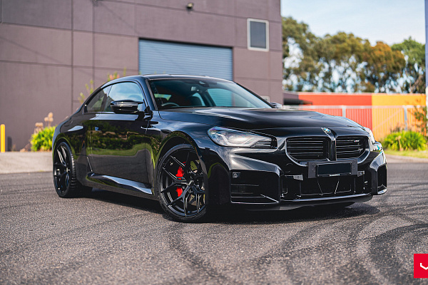 Фото дисков Vossen HF-5 Черный сатин на BMW 2/M2 (G42/G87)
