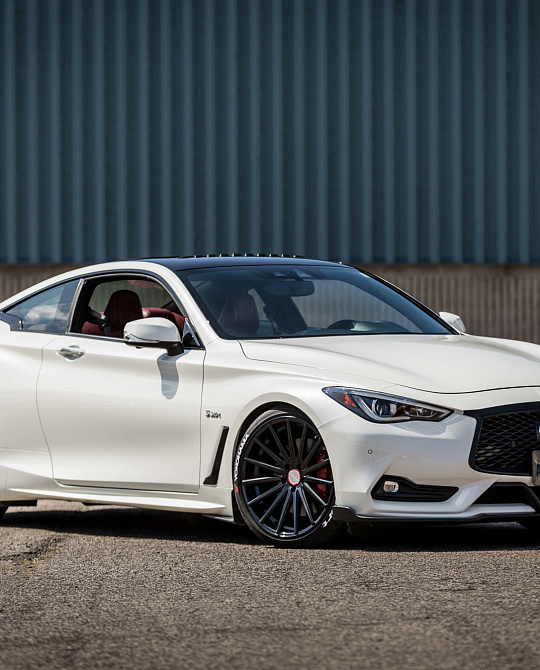 Фото дисков VFS-2 Черный глянец на Infiniti Q60 II