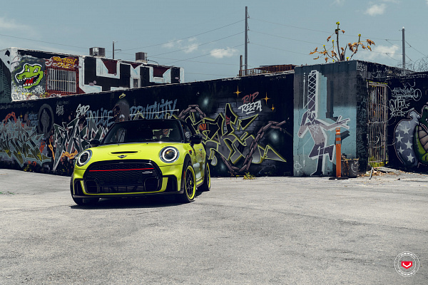 Фото дисков Vossen GEN-02 (3-piece) Черный сатин на MINI Cooper IV