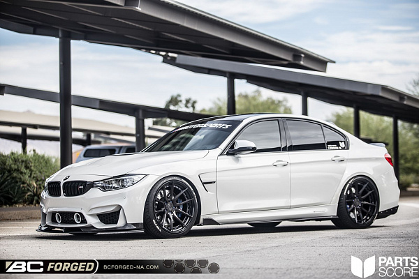 Фото дисков BC Forged HCA162 Глянцевый темный лак на BMW 3/M3 (F3x/F80)
