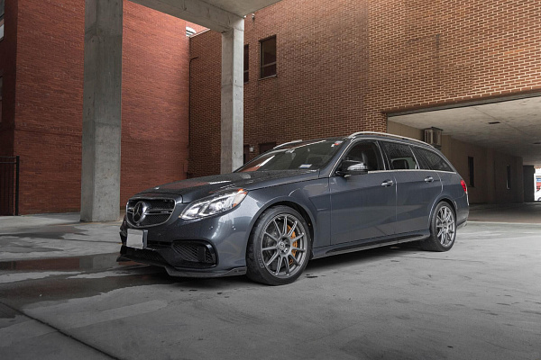 Фото дисков HRE RC103 Сатиновый графит на Mercedes-Benz E-Class (W212, S212, C207)