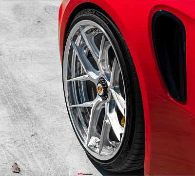 Фото дисков HRE S101SC на Porsche 911 VIII