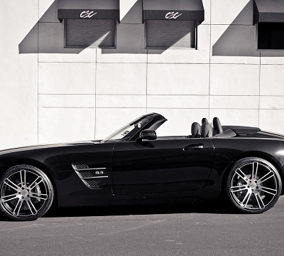 Фото дисков CEC C883 на Mercedes-Benz SLS AMG