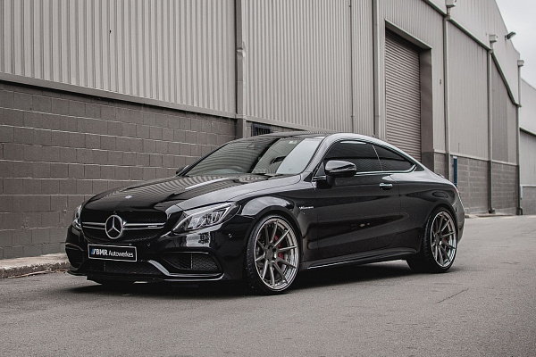 Фото дисков BC Forged HCS04 Глянцевый графит на Mercedes-Benz C-Class (W205)