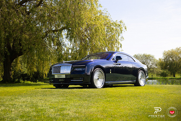 Фото дисков NOVITEC SP3 Глянцевый лак на Rolls-Royce Spectre