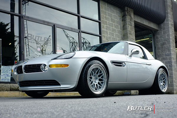 Фото дисков HRE 300 Серебро на BMW Z8