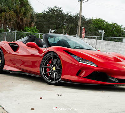 Фото дисков Anrky AN12 на Ferrari F8