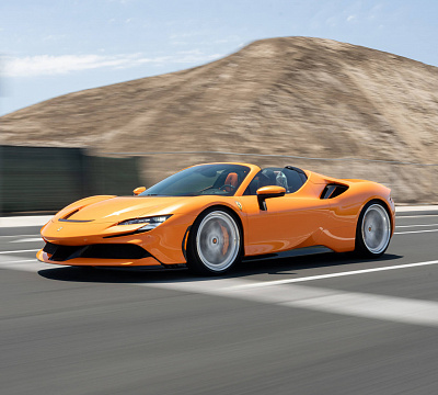 Фото дисков HRE S201H на Ferrari SF90