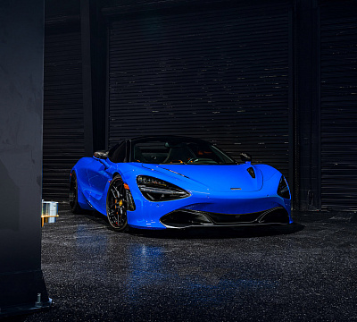 Фото дисков Strasse Wheels SV4 Deep Concave FS на McLaren 720S