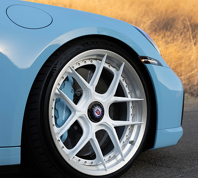 Фото дисков HRE S101SC на Porsche 911 VIII