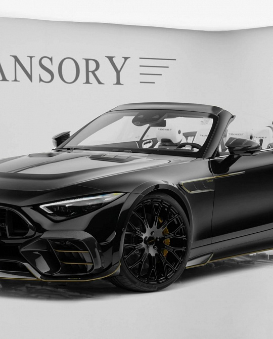 Фото дисков Y.10 Черный глянец на Mercedes-Benz SL (R232)