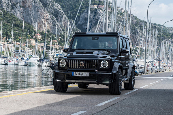 Фото дисков BRABUS Monoblock Y (Platinum Edition) Сатиновый графит на Mercedes-Benz G-Class III