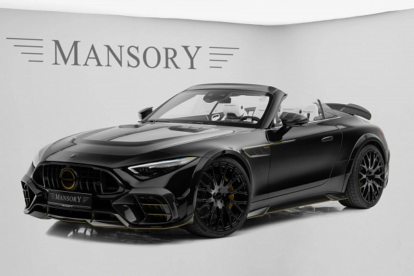 Фото дисков Mansory Y.10 Черный глянец на Mercedes-Benz SL (R232)