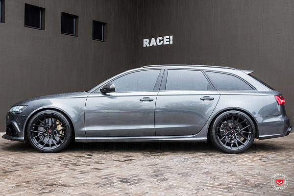Фото дисков Vossen M-X3 Черный глянец на Audi A/RS 6 (C7)