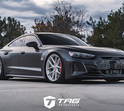 Фото дисков HRE P101SC на Audi E-tron GT