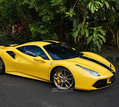 Фото дисков HRE P201 на Ferrari 488