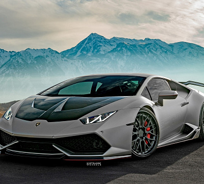 Фото дисков Strasse Wheels SV10M Deep Concave FS на Lamborghini Huracan