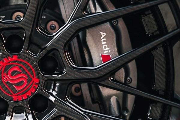Фото дисков Strasse Wheels SV10M Deep Concave FS Другой цвет на Audi R8 (4S)