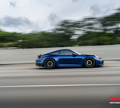 Фото дисков Vossen RS92 на Porsche 911 VIII