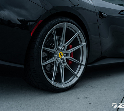Фото дисков NOVITEC NF8 на Ferrari Portofino