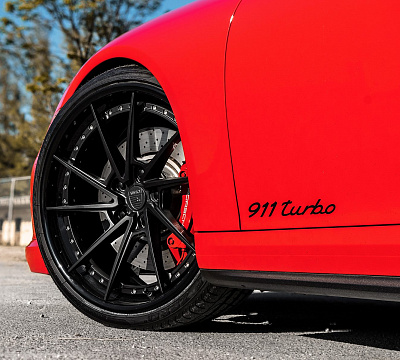 Фото дисков Anrky AN33 на Porsche 911 VII