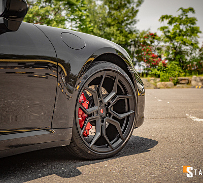 Фото дисков Vossen EVO-3 на Porsche 911 VIII