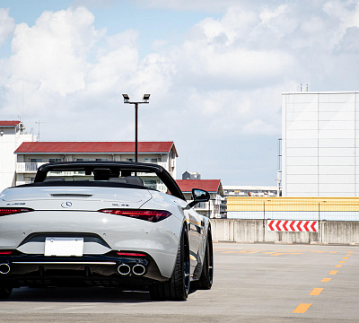 Фото дисков HRE 544C на Mercedes-Benz SL (R232)