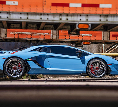 Фото дисков Anrky S1-X1 на Lamborghini Aventador