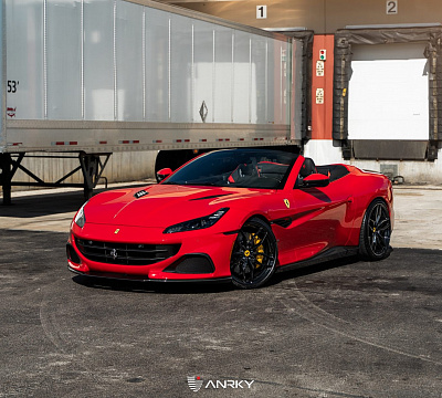 Фото дисков Anrky AN11 на Ferrari Portofino