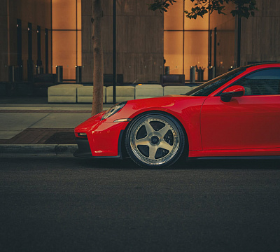 Фото дисков Brixton Forged TR04 на Porsche 911 VIII