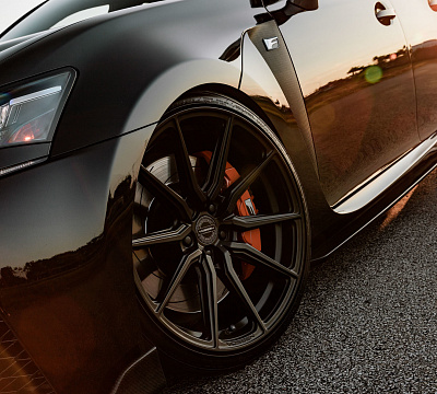 Фото дисков Vossen HF-3 на Lexus GS IV